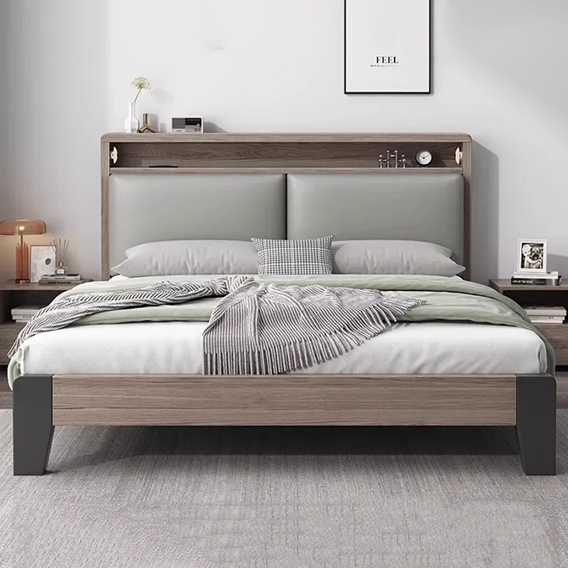 Space Saving Double Bed Storage Organiser Queen Size Bedroom Bed Modern Multifunctional Cama King Size Envio Gratis Furniture