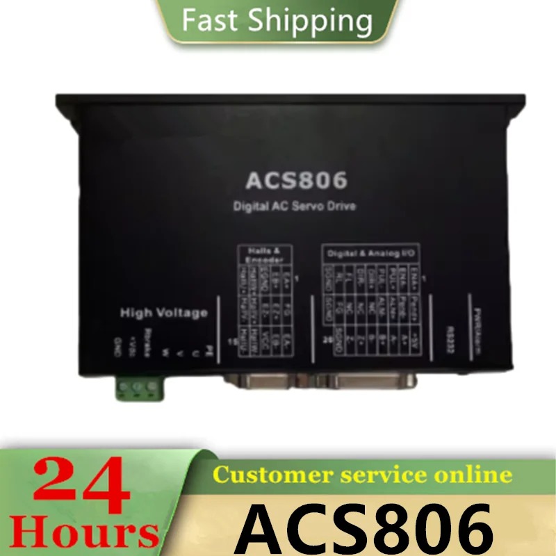 

Новый оригинальный бесщеточный привод ACS806 с входным напряжением 20-80 В постоянного тока и током 18 А