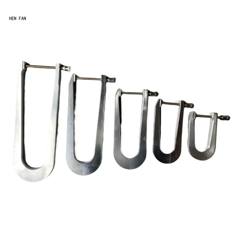 

Aluminum Alloy Violin Bass Bar Clamp Violin Bracing Clamp Cello Sticky Beam Making Tool Violin Beam Clamp Enduring M89D