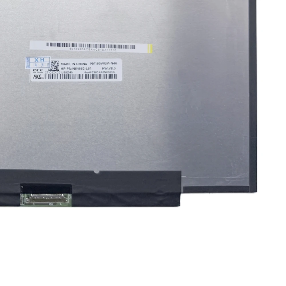 

NV160WUM-N40 Matrix Panel 16.0" Laptop LCD Screen 1920x1200