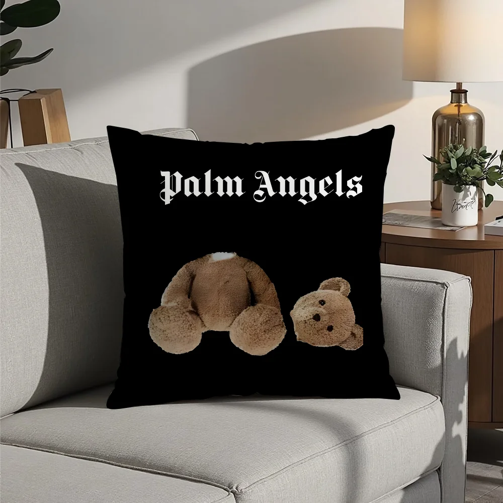 Angeles Beares p-p-PalmeS Pillow Case Plush Fabric Soft  Pillowcase Double Sided Print Cushion Cover Household Gifts