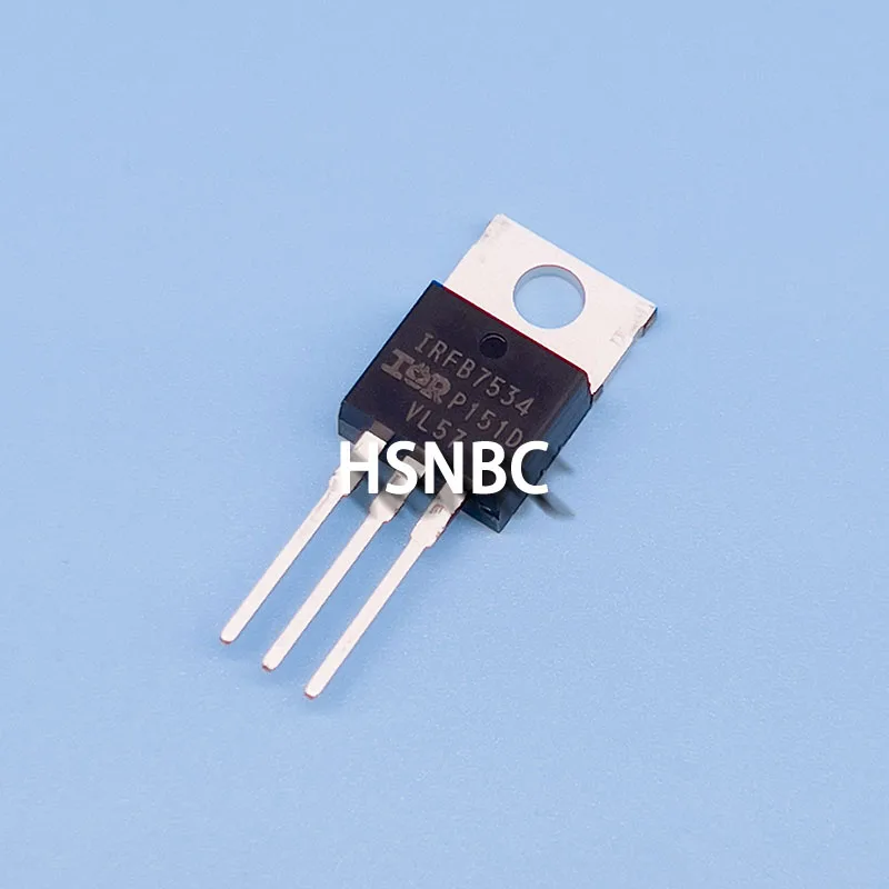 10Pcs/Lot IRFB7534PBF IRFB7534 TO-220 60V 195A MOSFET N-Channel Field-effect Transistor 100% New Imported Original