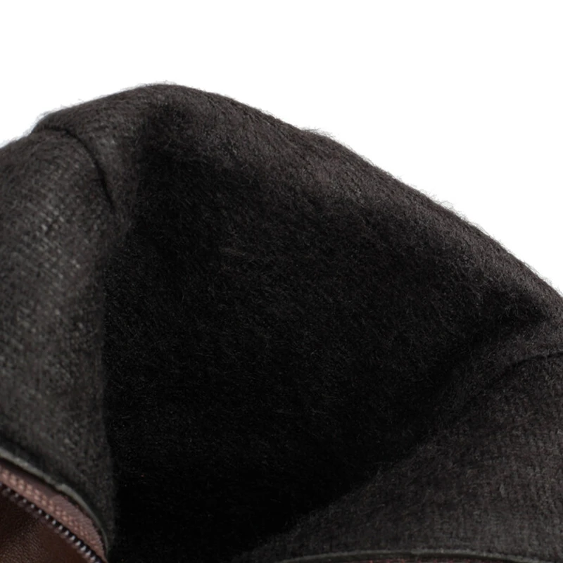 

Girseaby 2026 Classic Midcalf Boots Faux Leather Round Toe 8CM Block Heels Faux Leather Size 42 43 44 45 46 47 48 US17 Fashion