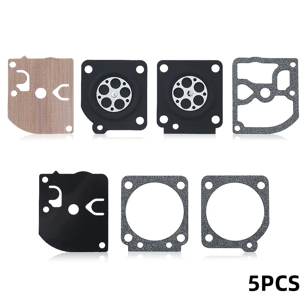5pcs/lot Carburetor Repair Diaphragm Kit For Zama GND-27 C1Q-W15 C1Q-W8 C1Q-W2A C1Q-M39 C1Q-M26 C1Q-M25 Carb