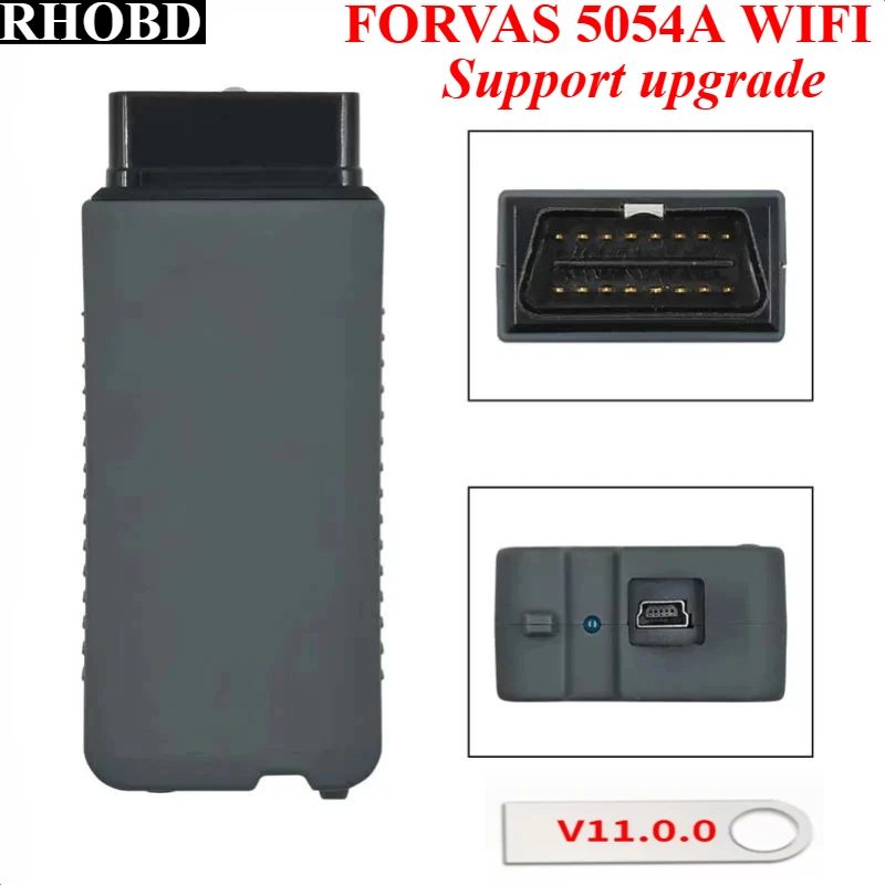 

НОВАЯ поддержка обновления 5054A USB WIFI версия ForVAG для диагностического инструмента 5054 A UDS Cover Все функции 6154A поддерживает OD-S V23.0