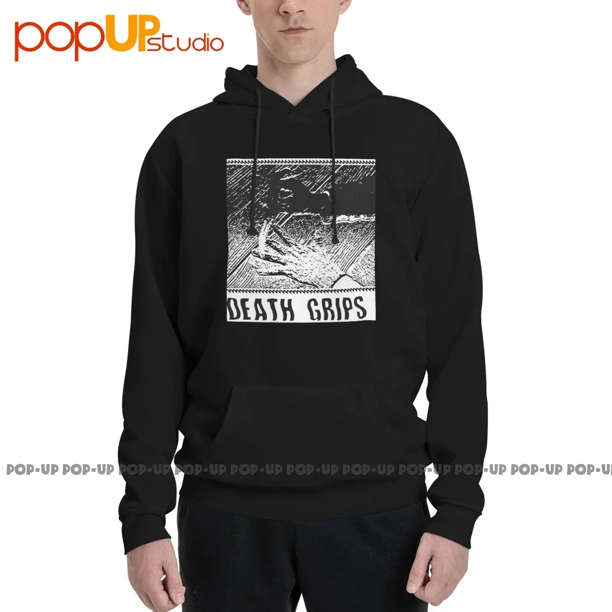 

Death Grips Band Talented Album Hoodie Sweatshirts Hoodies Top Unique Hip Hop Streetwear