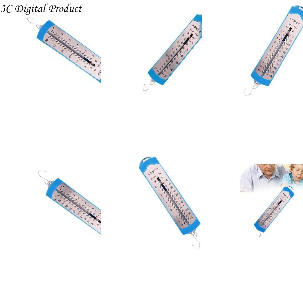 مقياس Spring 1N 2.5n 5n 10n من السهل قراءة الربيع Dynamometer Q84A