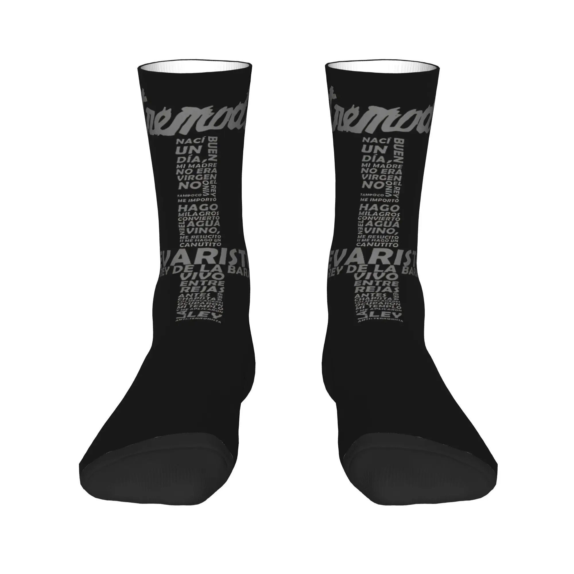 Extremoduro Cross Letters Socks Autumn  Stockings Leisure Men's Quality Socks Design Outdoor Sports Anti-Slip Socks