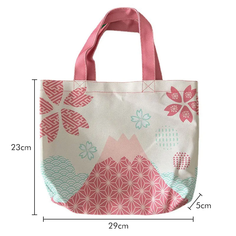 

Shopping Bag Thickened Canvas Portable Waterproof Shopping Bag for Home Use Large Capacity Convenient Foldable Storage Bag