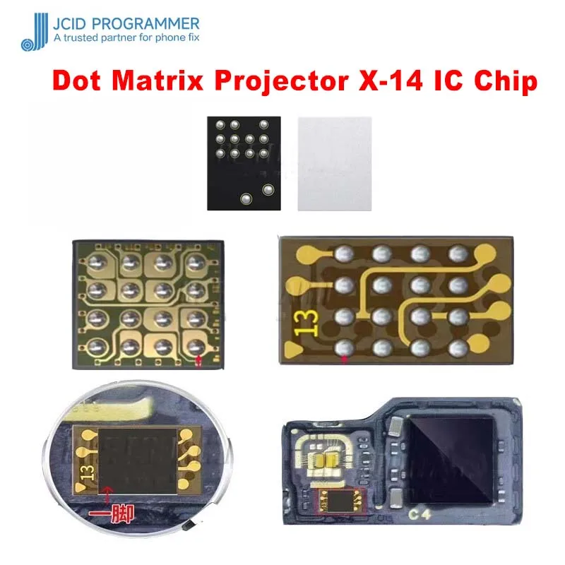 JC JCID Dot Matrix Projector IC 13 14 Chip For iPhone X-12Pro Max Mini For iPad Pro 3 4 Universal Face ID IC Repair Chipest