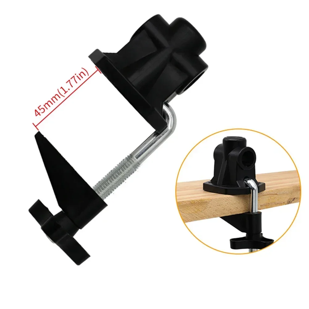 1pc Portable Desktop Stand Clip Bracket Clamp Non-Slip Bracket Clamp Metal For Microphone Desk Lamp Mic Stand Accessories