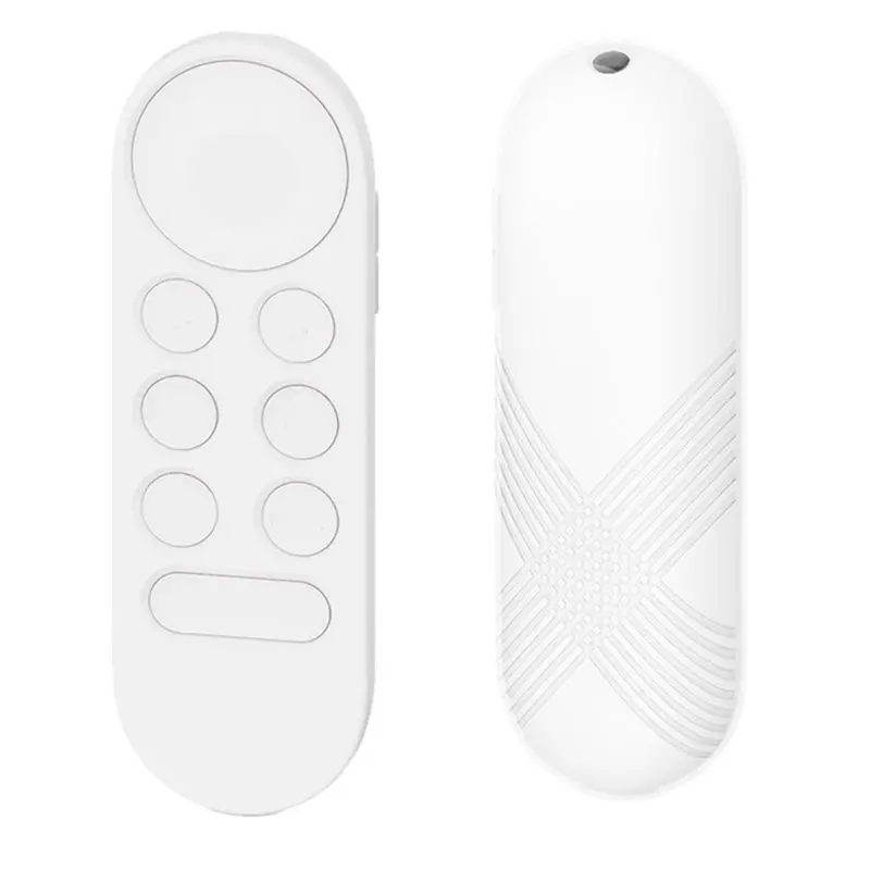 Pzhi-capa de silicone para controle remoto google chromecast, capa protetora para google tv 2020, controle remoto por voz b fácil de entrar