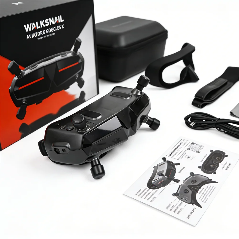 

Очки Walksnail Avatar HD Goggles X - OLED 1920x1080, 100 Гц, VTX 50 Мбит/с, задержка 22 мс