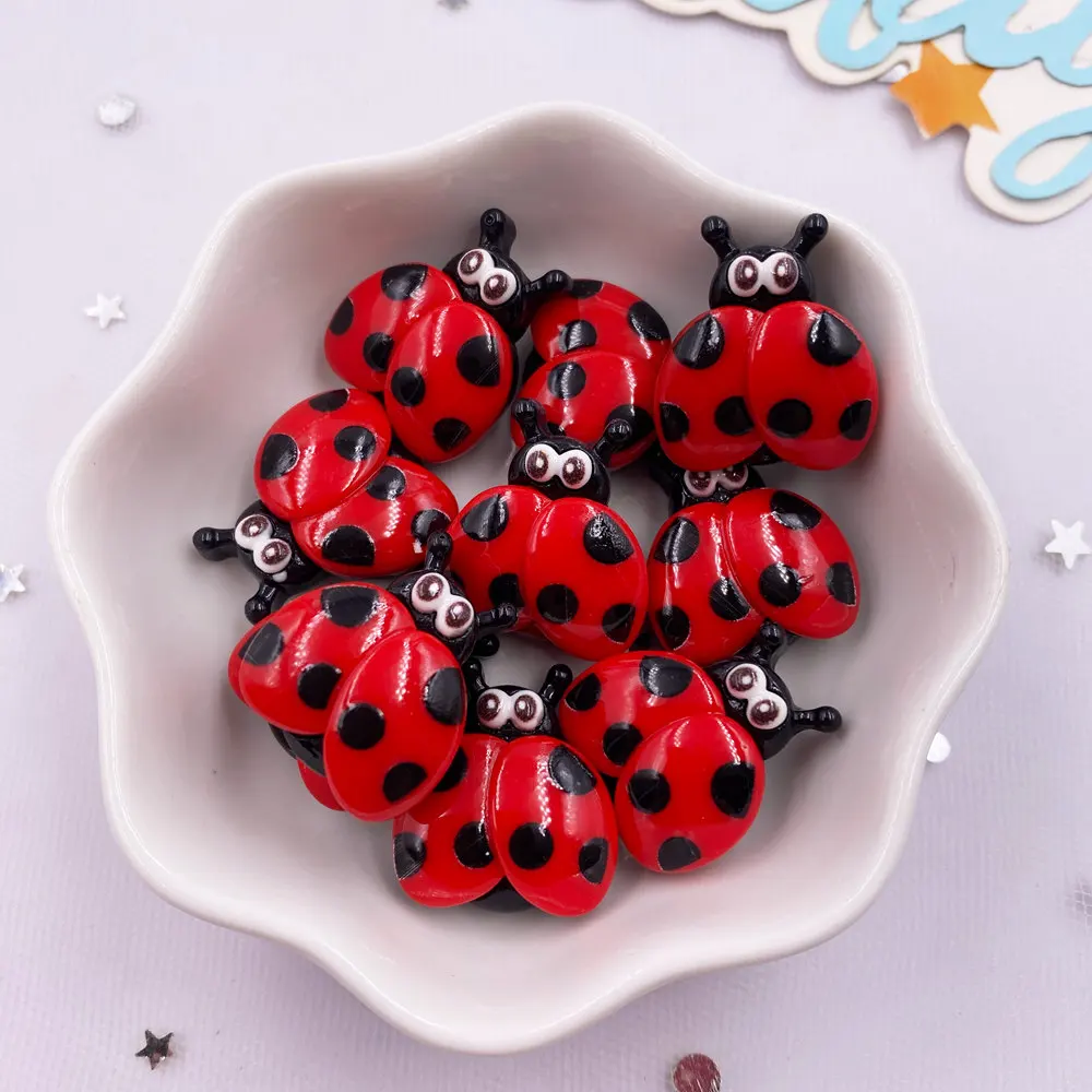 14pcs Kleurrijke Hars Cartoon Rups Bee Sprinkhaan Vlinder Kever Plaksteen Steen Beeldjes Plakboek Craft DIY Boog Decor