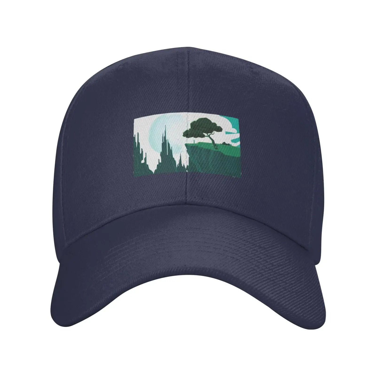 Scenic View Of A Tree On Cliff Baseball Cap Adjustable for Men Women Hat Truck Driver Hats