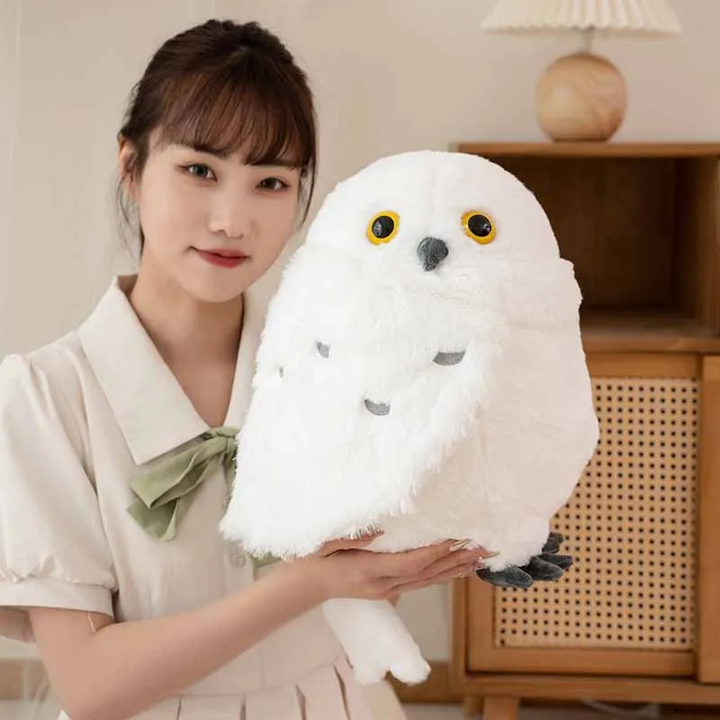 Harry Potter Hedwig Plush Toys Lovely Bird Doll Stuffed Soft Pillow Cute Snowy Owl Room Ornament Birthday Gift view 6