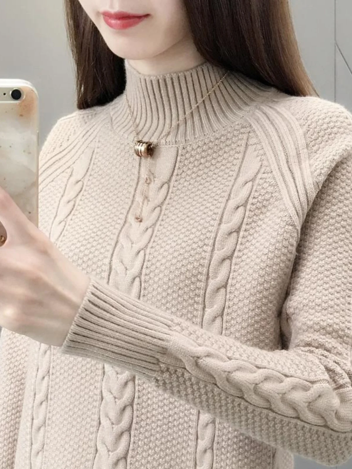 retro-twist-ladies-knitted-thiened-loose-velvet-base-irt-f-high-collar-faionable-winter-inner-wear-ne-pin-accory