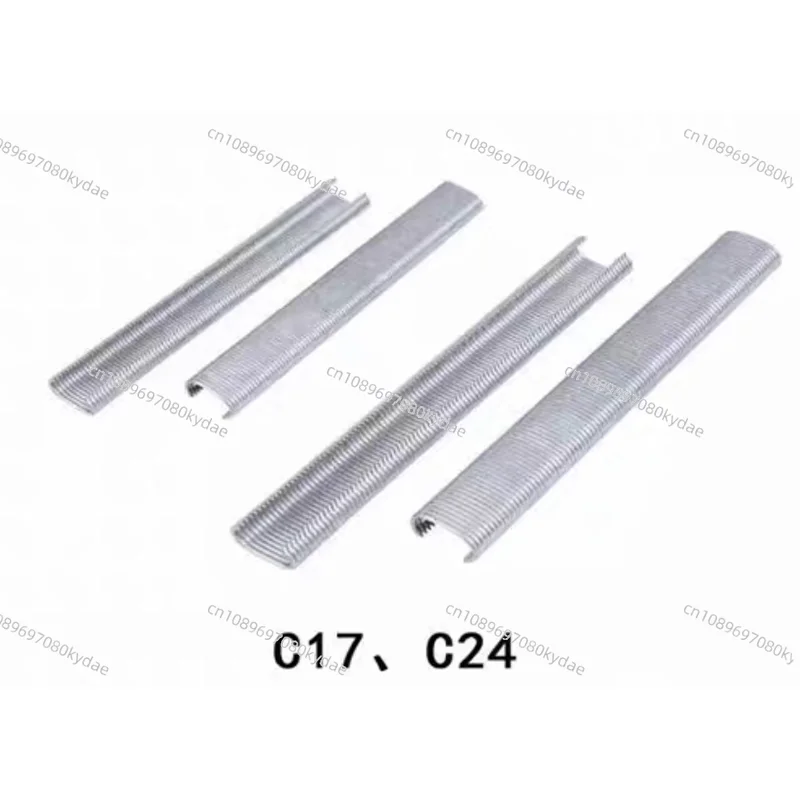 

C24 Buckle Nail C17 Plastic Stone Rockery Netting Galvanized Nail C-Type Buckle Dedicated ToPneumatic Netting Gun