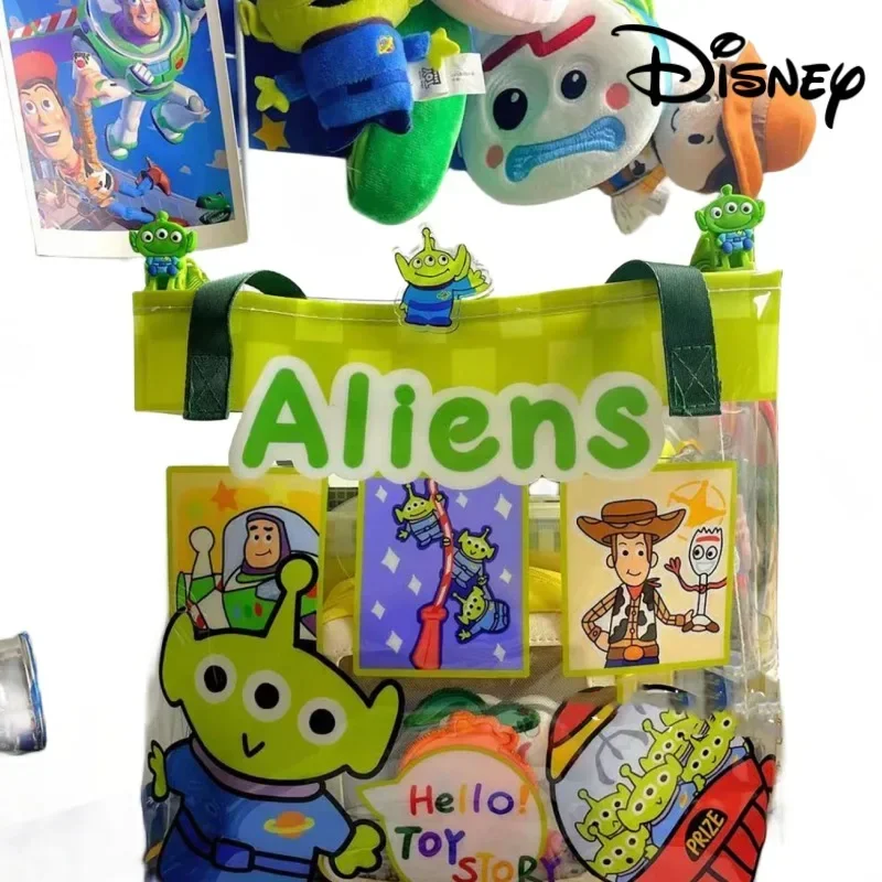 New Disney Alien anime periferiche cartoon cute PVC stampato shopping bag personalità creativa borsa a tracolla kawaii borsa per studenti