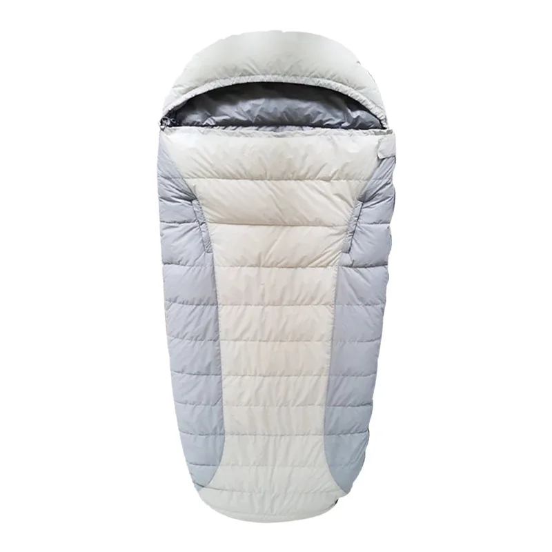Custom Winter Egg-Shaped Duck Down Envelope Sleeping Bag Outdoor Camping for Cold Lunch Break Cross-Border Manufacturer