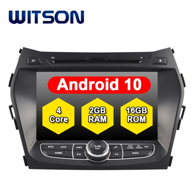 ANDROID 10 IX45 2013 / SANTA FE 2013 CAR AUDIO DVD CONNECTED DIRECTLY TPMS FRONT AND REAR CAMERA CAN WORK SAME TIME