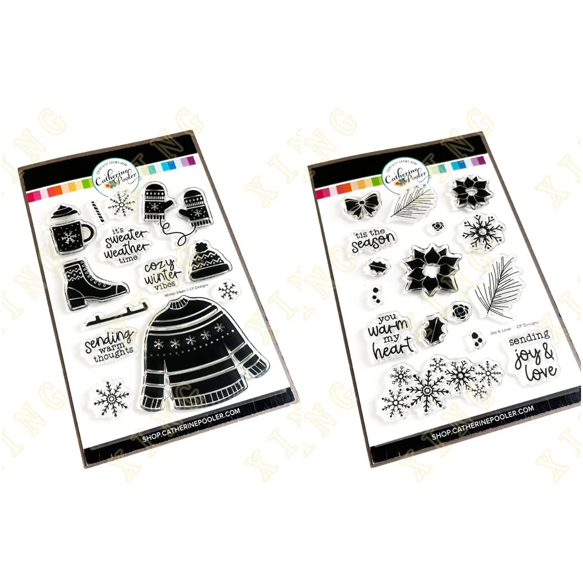 

New Arrival Valentine's Day Joy Love Winter Vibes Metal Cutting Dies Stamps Embossing Template DIY Greeting Card Handmade