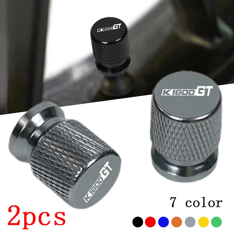 For BMW K1600GT K1600GTL K1600 GT K 1600 GT 2016-2025 Accessories Motorcycle CNC Aluminum Tire Valve Air Port Stem Cover Caps