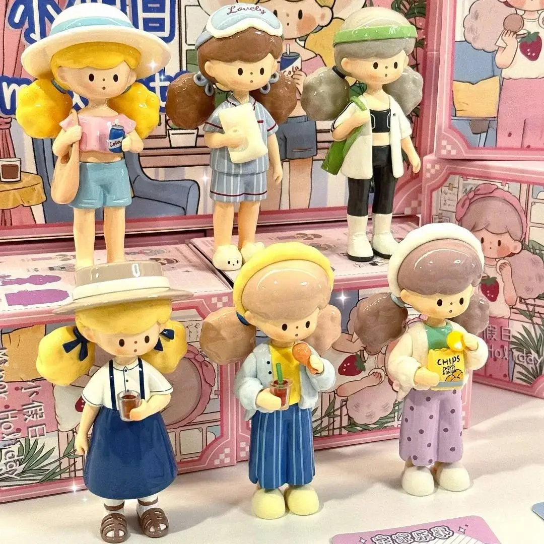 

FINDING UNICORN Molinta Small Festival Collection Blind Box Decorations Statues Mystery Box Desktop Doll Collectibles Gifts