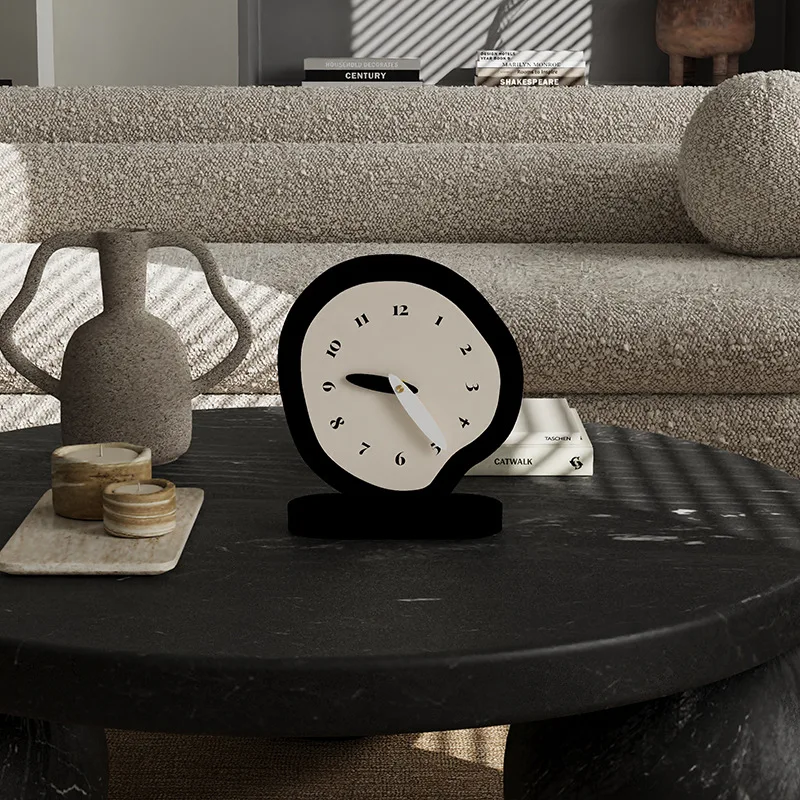 2026 كريم الرياح الإنترنت المشاهير غرفة المعيشة مدخل مكتب الديكور ساعة ساعة الجدول كتم الإبداعية عالية الجمال قسط على مدار الساعة