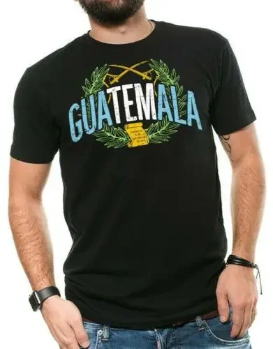 

Guatemala Patriotic Country Flag Pride Men's T-Shirt Summer Cotton Short Sleeve O-Neck Unisex T Shirt New S-3XL