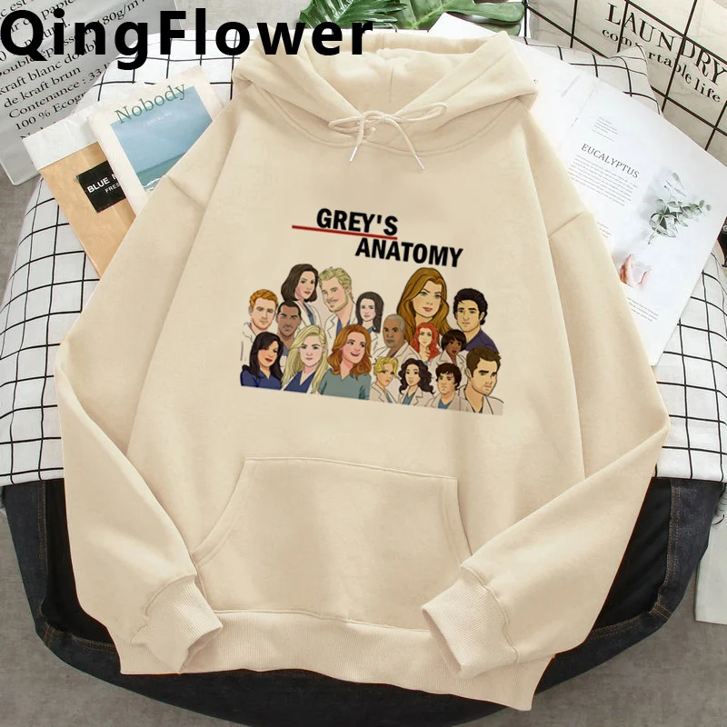 greys anatomy hoodies men printed harajuku male clothing Korea