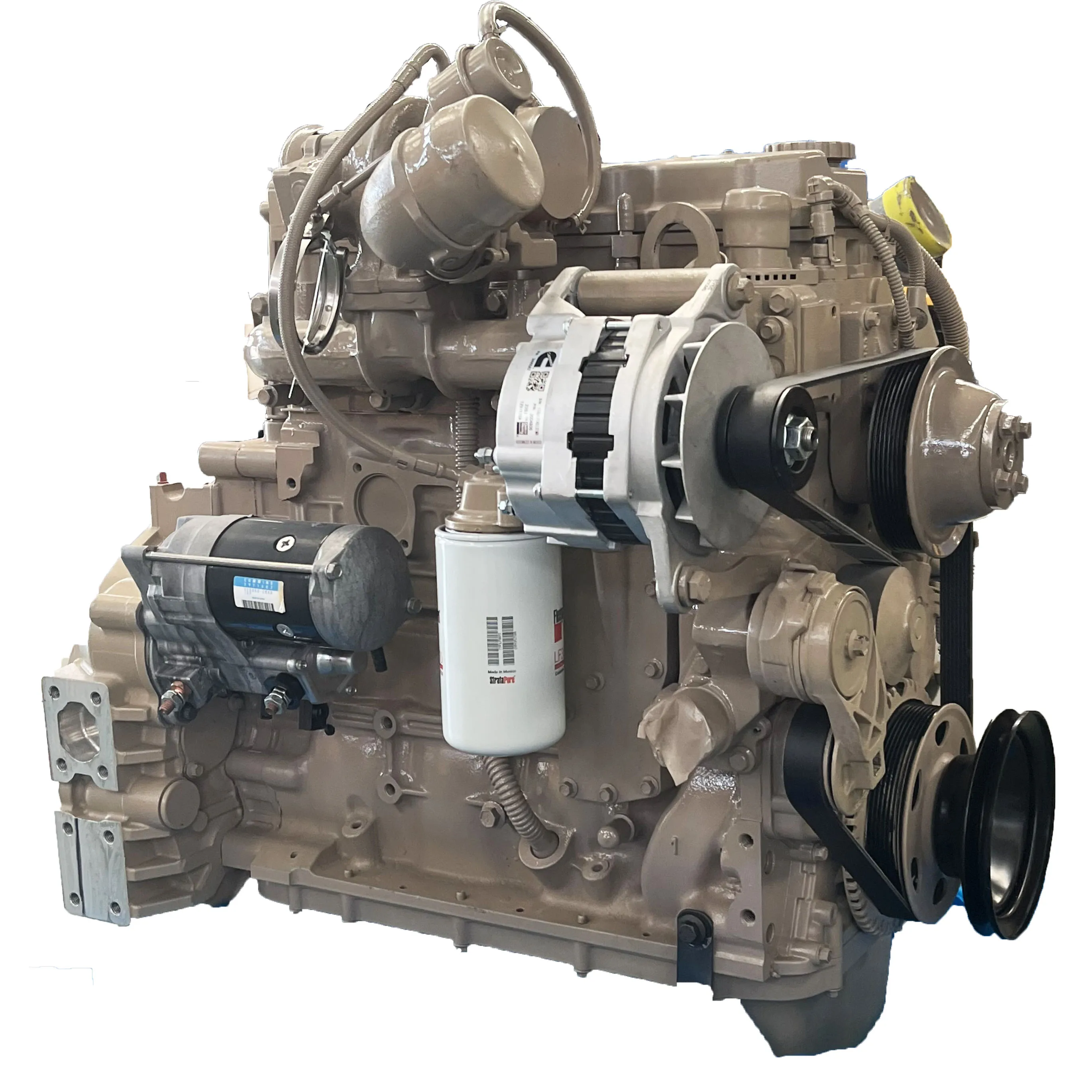 start turbo diesel engine QSB4.5-C160 for sale Hot sale 4-cylinder 119KW electric