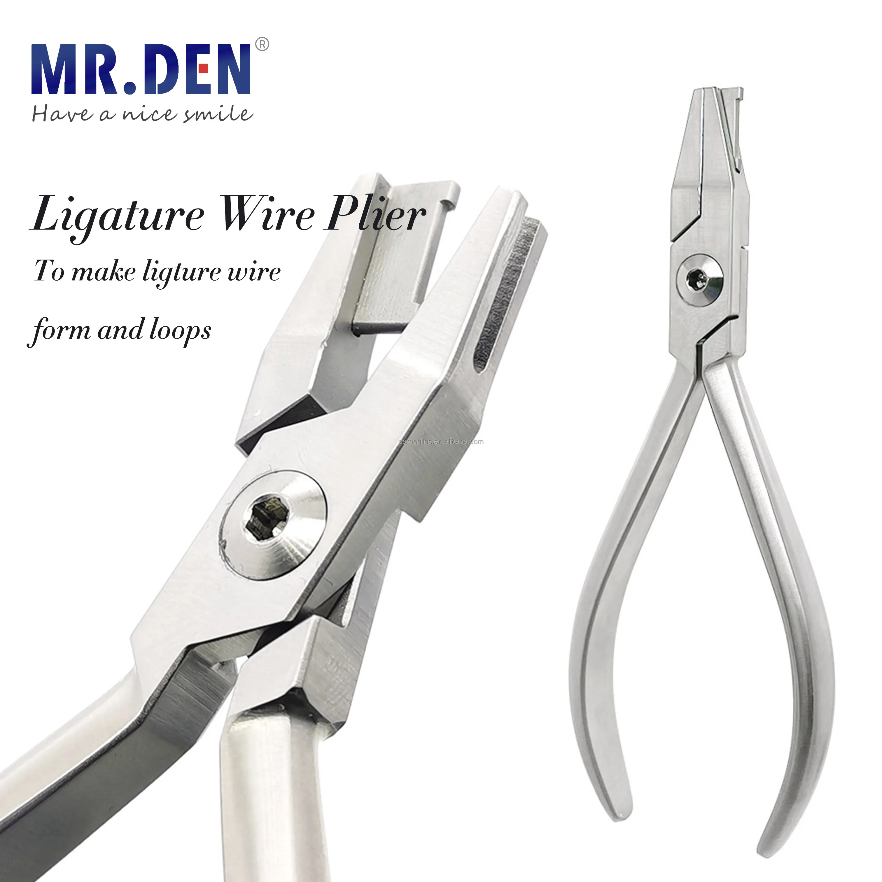 مصنع التخصيص عالية الجودة الأسنان الجراحية الفولاذ المقاوم للصدأ ضمد تشكيل ذو طيات الانحناء ذو طيات لأدوات تقويم الأسنان #3