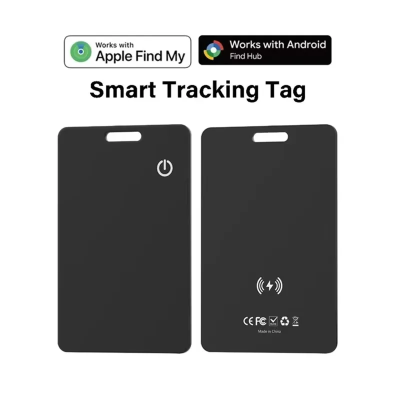 ip68防水、mfi認証、ios-android対応、find-hub、スマートカード型紛失防止タグ、itag、find-my-device、airtag、gpsトラッカー、位置情報追跡装置