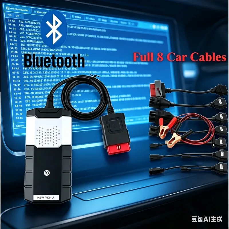 2026 New CDP Pro Compatible OBD Scan Tool USB Bluetooth 2024 2021.11 Keygen Car Truck Scanner