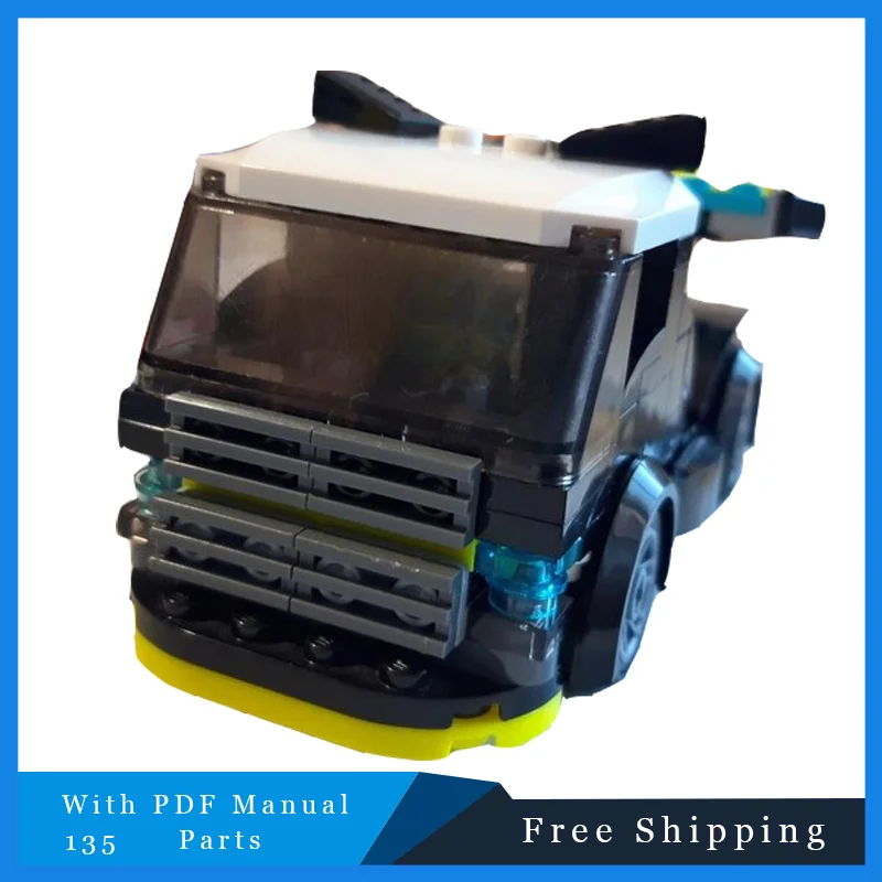 135 pièces technologie modulaire MOC Cool Combat véhicule blocs de construction enfants bricolage assemblage blocs de construction jouet Festival cadeau 2025