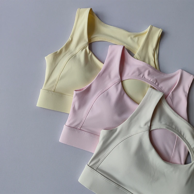 Integrated High-intensity Shock-proof Sports Bra for Women Quick-drying Running Pilates Breathable Vest Fitness Yoga Underwear