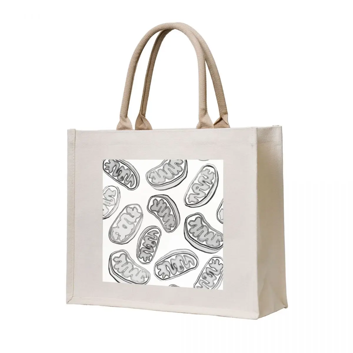 

Mitochondria repeating pattern Tote Bag tote bag women shopper bags for women Fabric bag Canvas