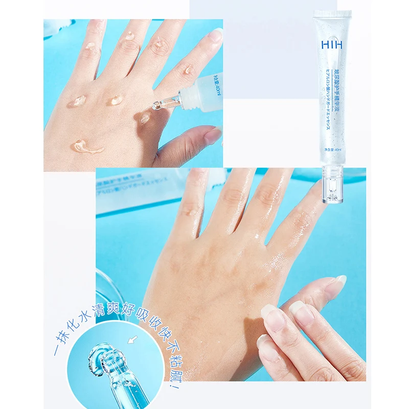 Hih 40Ml Hyaluronzuur Handcrème Whitening Hydraterende Reparatie Exfoliërende Handcrème Koreaanse Skincar