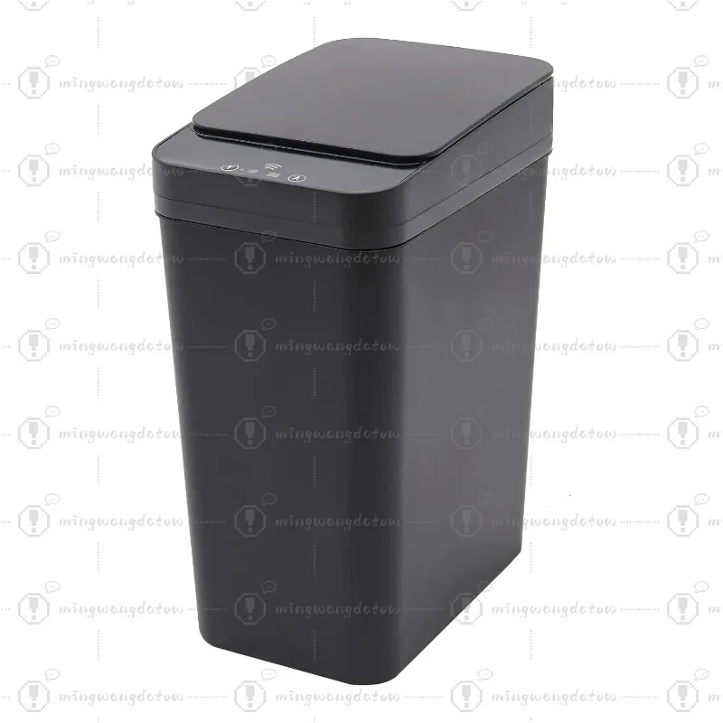Poubelle Automatique, Poubelle Intelligente, Poubelle À Capteur De Mouvement Pour Cuisine Et Bureau, Capacité De 12 L (noir)