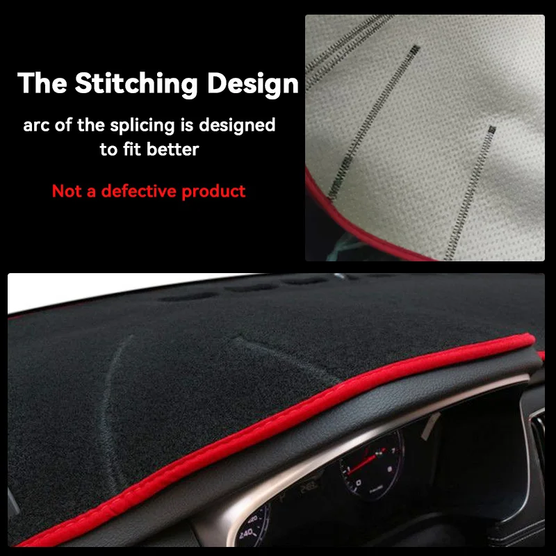 For NISSAN QASHQAI 2021 2022 2023 Car Dashboard Cover Mat Sun Shade Pad Avoid Light Mat Instrument Carpet Protection Accessories