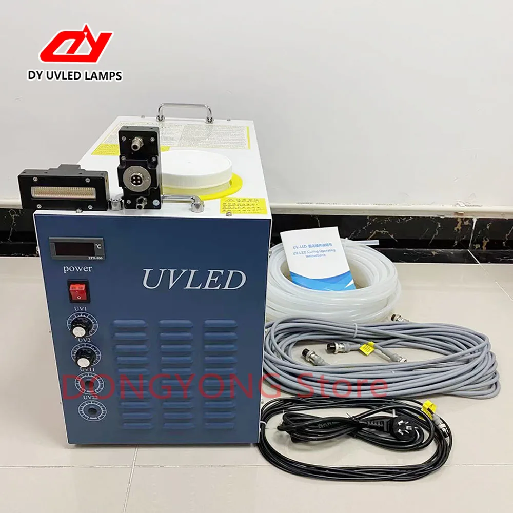 

1100w High Power Water Cooler UV curing system for silk screen printers Flexo UV Printing Machine Flat Printer Equipment 70*15mm