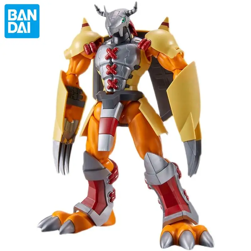 

In Stock 100%original Bandai Figure Rise Figure Rise Digimon War Greymon Anime Portrait Assemble Action Model Toys Holiday Gifts