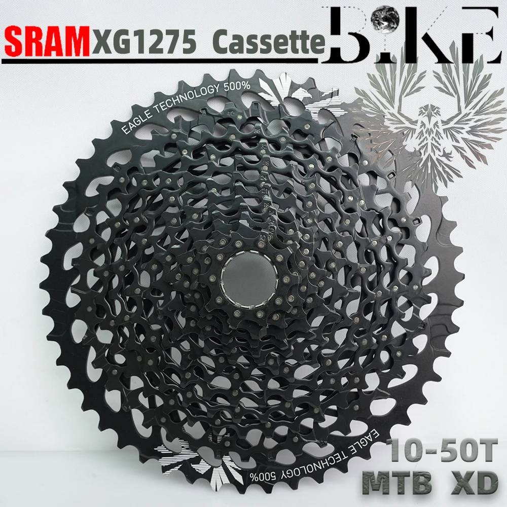 Casete de 12 velocidades SRAM GX EAGLE 12v XG-1275 10-50T XD para bicicleta de montaña, accesorios para bicicleta