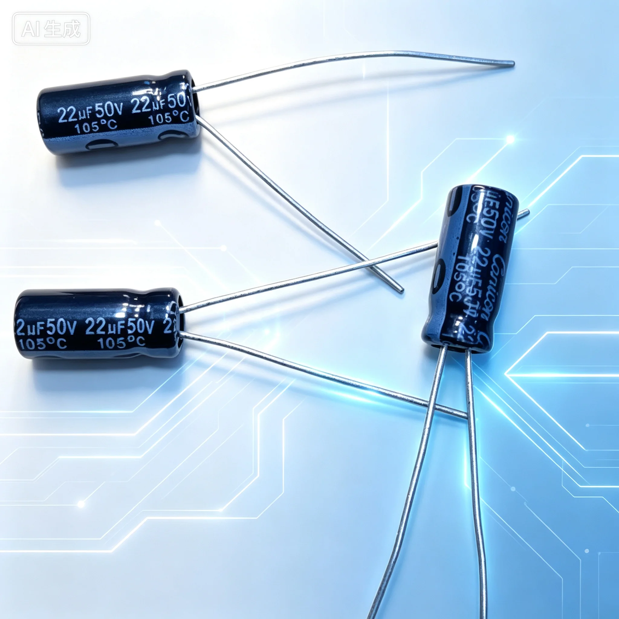 Device for 50V 22UF Electrolytic Capacitor  10pcs