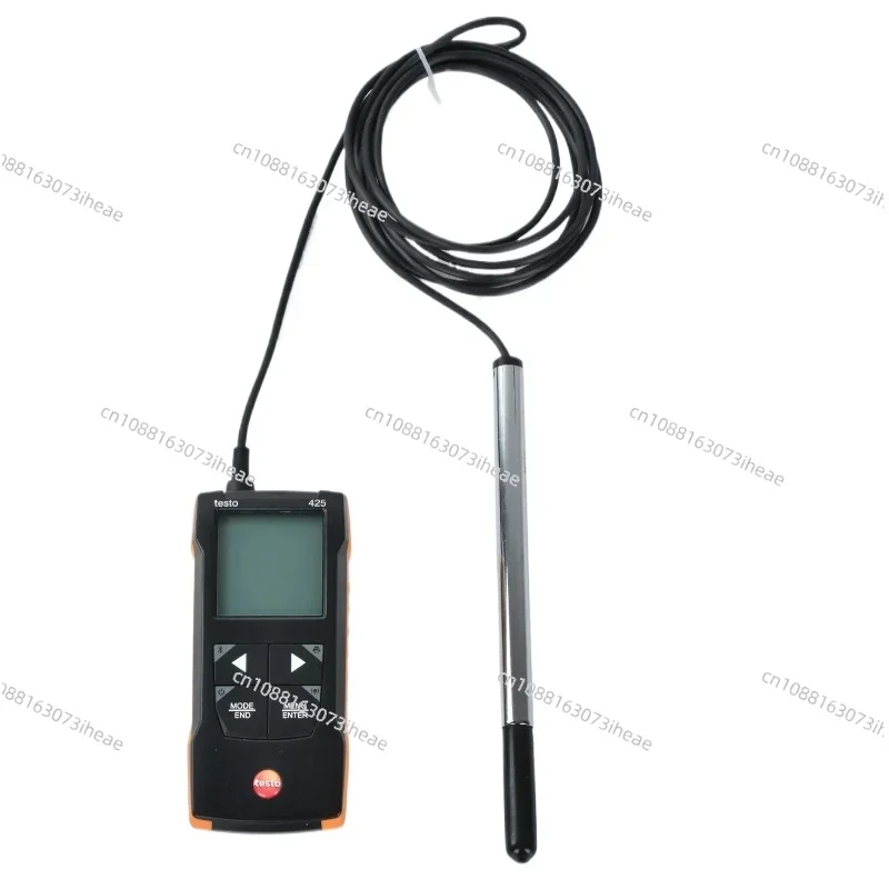 Hot wire anemometer handheld testo425 hot ball anemometer high precision thermal anemometer