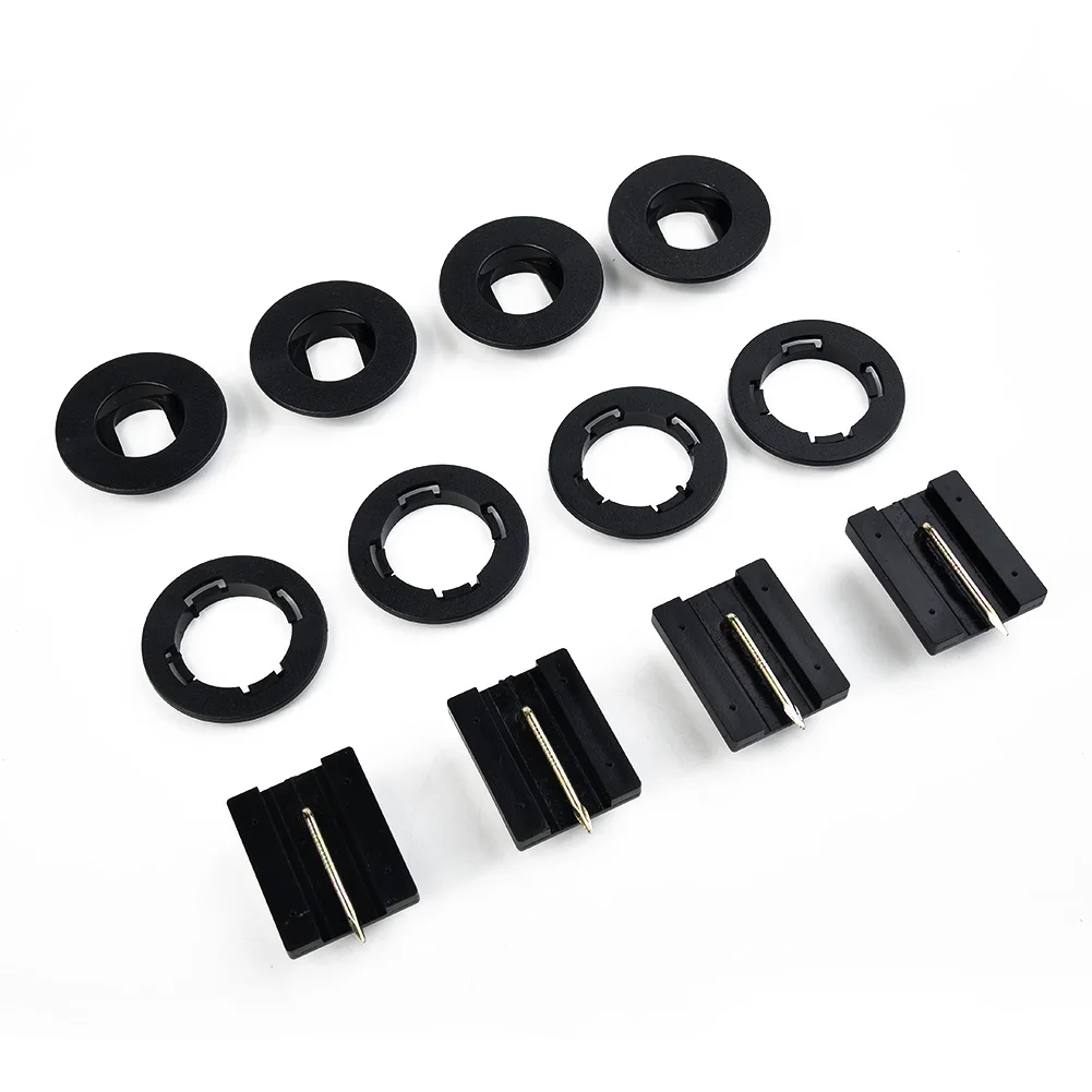 

Holders Clips Easy To Install Clamps Accessories Black Vintage Car&Truck Parts Replacement For Almost All Cars