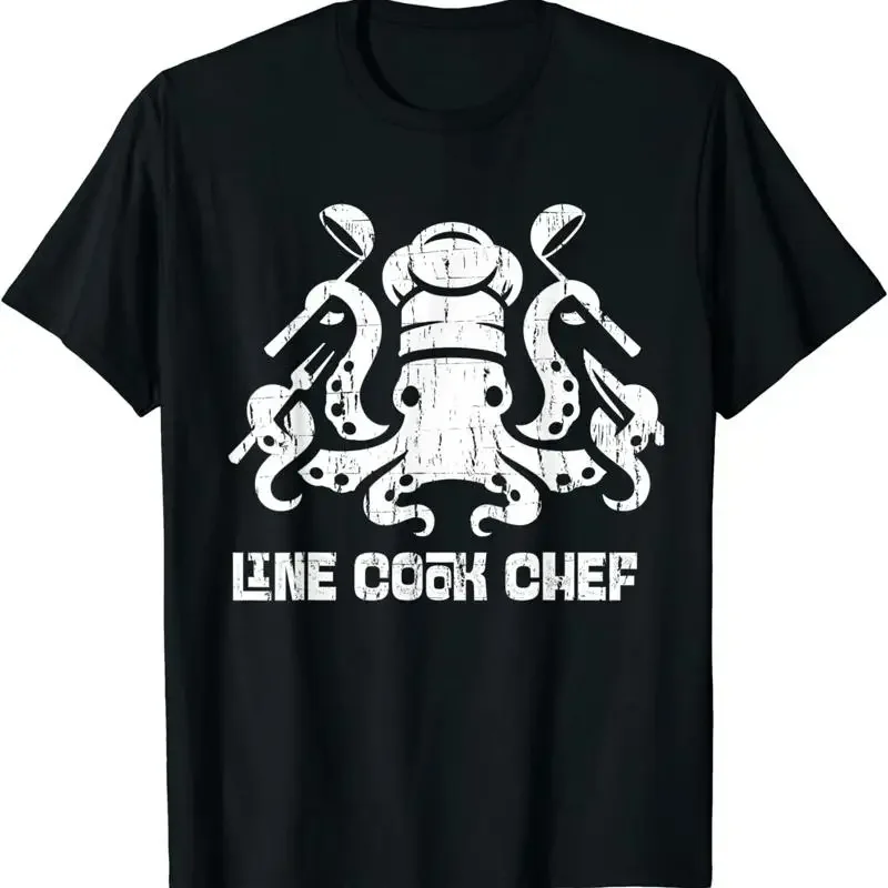 NEW LIMITED Cook Chef Octopus Kitchen Funny Great Idea T Shirt Size S 3XL