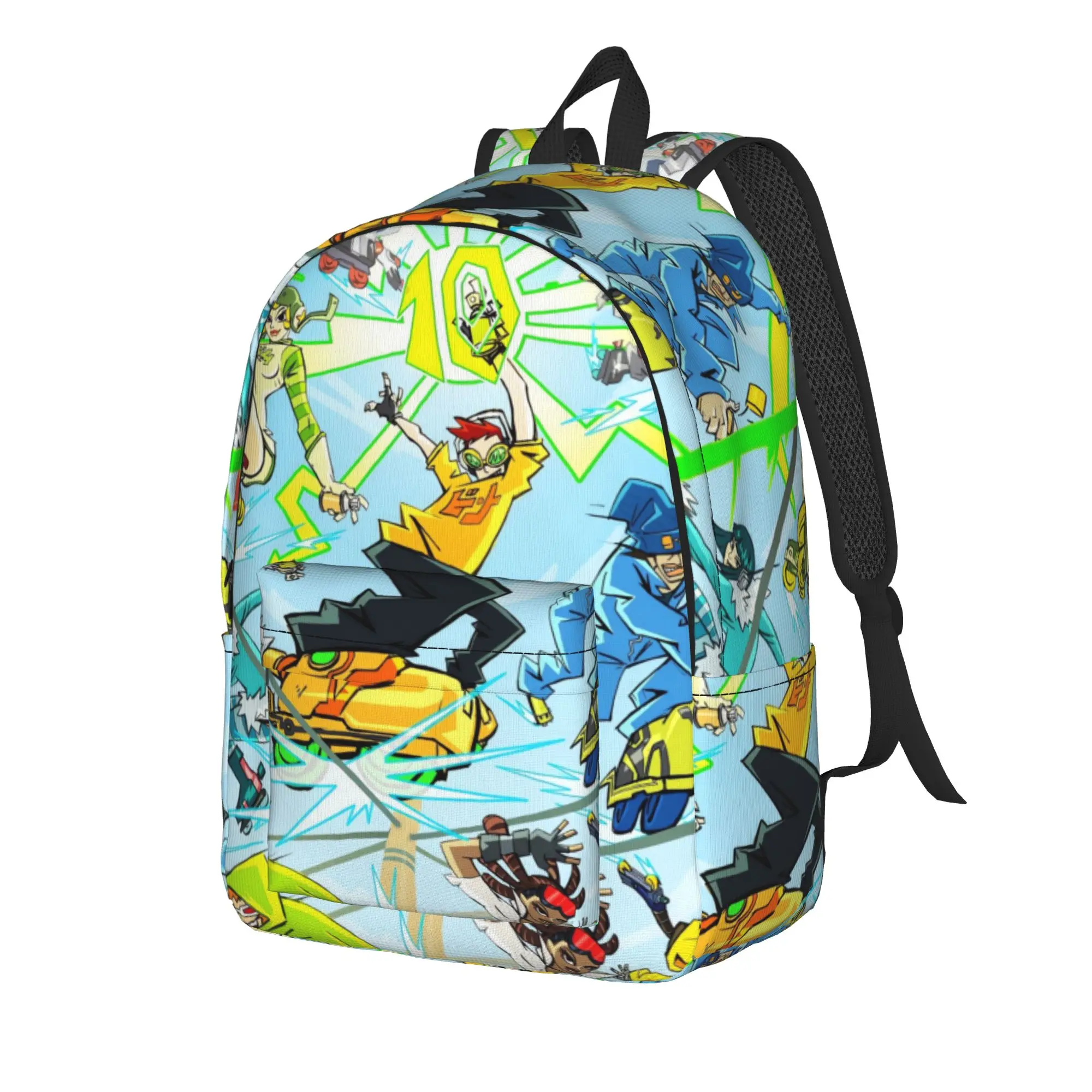 Jet Set Radio Future Backpack  Outdoor Backpacks Boy Girl High Quality Lightweight School Bags Style Rucksack