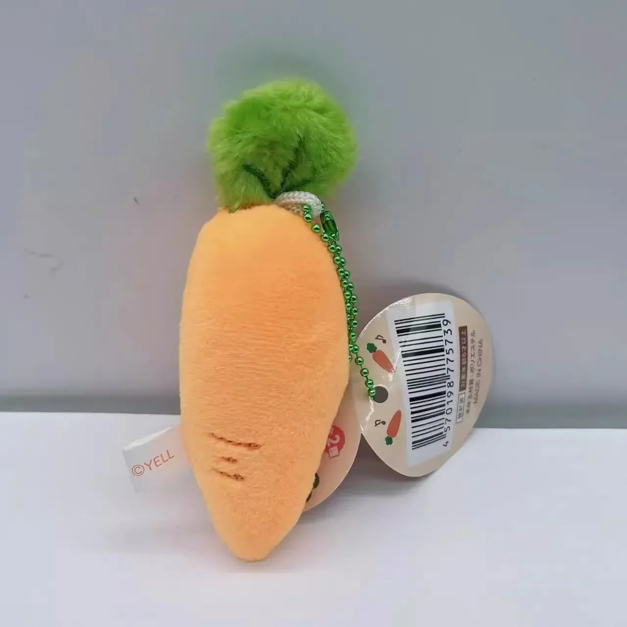 Schreeuw Knuffel Pukkyutto! Wortel Petit Mascotte Bc Squeeze En Maak Geluid Wortel 11.3Cm Stress Reliëf Speelgoed Knuffel Tas Hanger